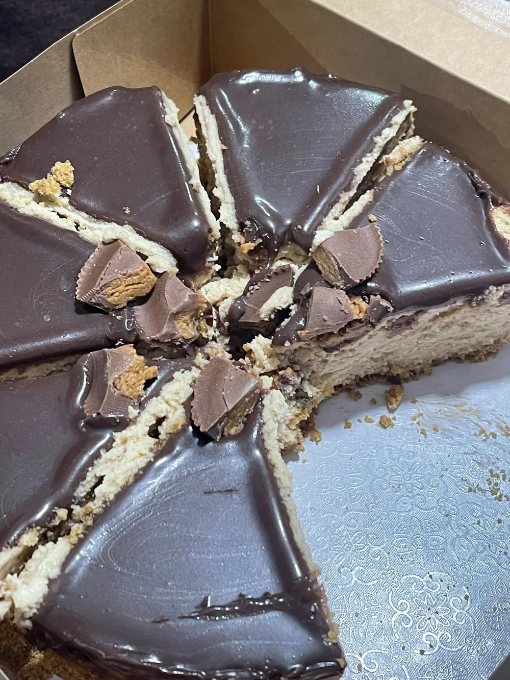House-made peanut butter chocolate pie