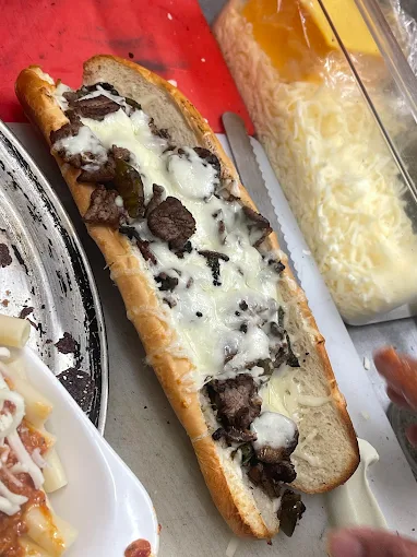Philly cheesesteak sub