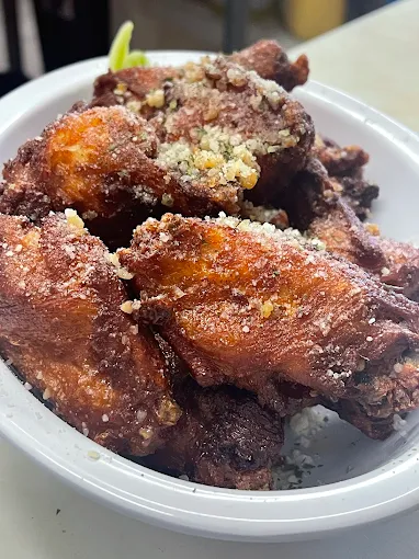 Garlic parmesan wings